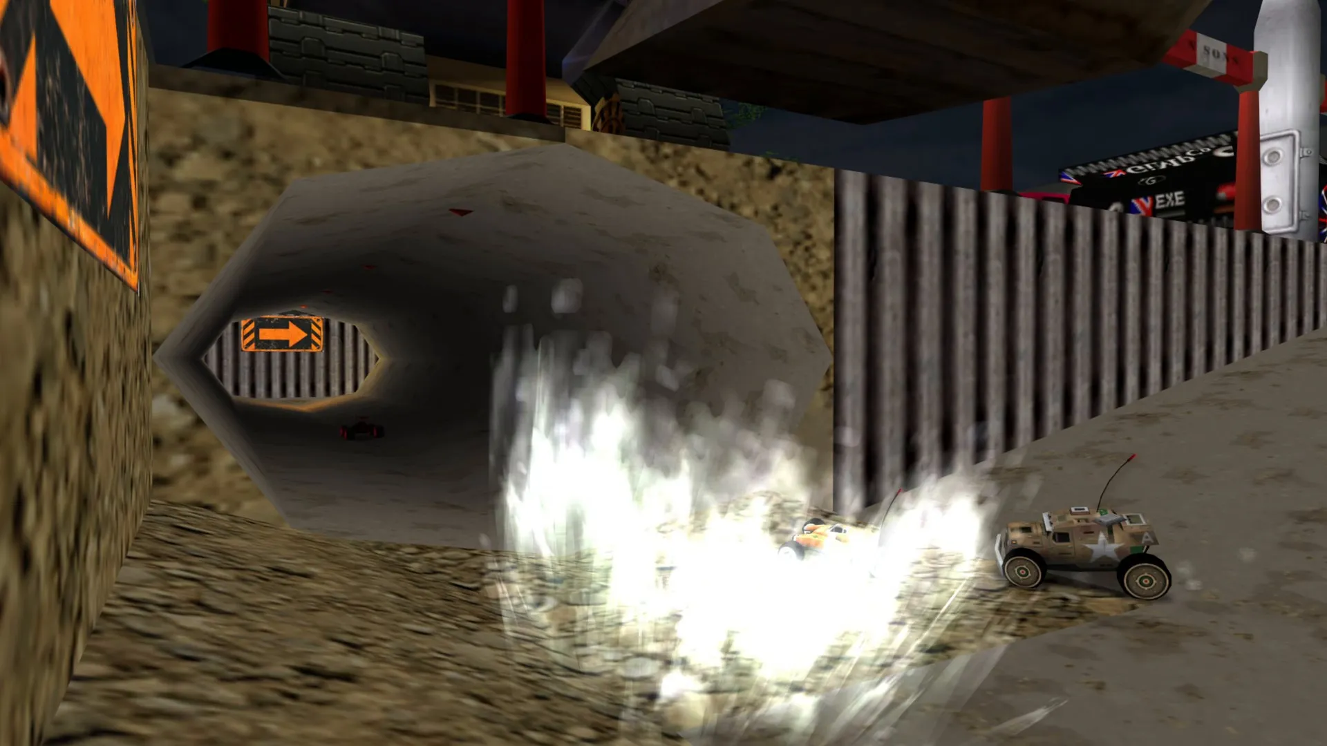 SuperMarket After Hours: tunnel blast