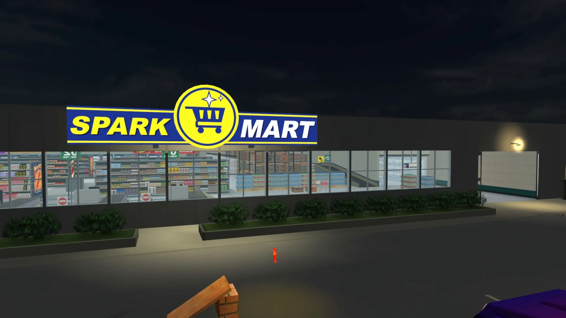 SuperMarket After Hours: spark mart night